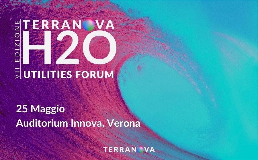 Terranova presenta la VII edizione del H2O Utilities Forum  il 25 maggio all'auditorio Innova di Verona